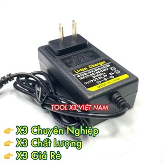[6S - TV] Sạc Li-on 6S 25.2V 2A có đèn báo đầy (ToolVN)