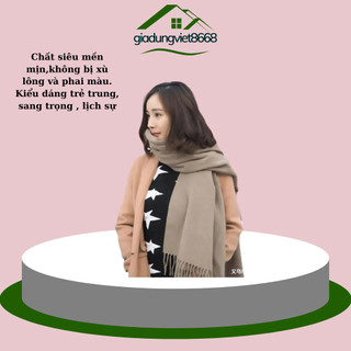 Khăn Choàng Cổ Nữ ACNE Studios len dày cao cấp