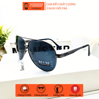 Kính mát nam cao cấp POSHOP kính râm gọng kim loại thời trang Italia dễ đeo mắt polaroid phân cực chống chói lóa M3