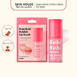 Tẩy Tế Bào Chết Môi Bubi Bubi Bubble Lip Scrub Red Sủi Bọt 10ml