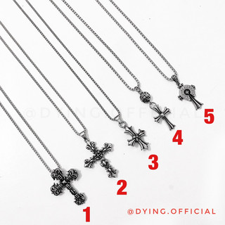 Dây chuyền chrome heart - thép titan không rỉ