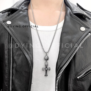 Dây chuyền thánh giá chrome heart - thép titan không rỉ