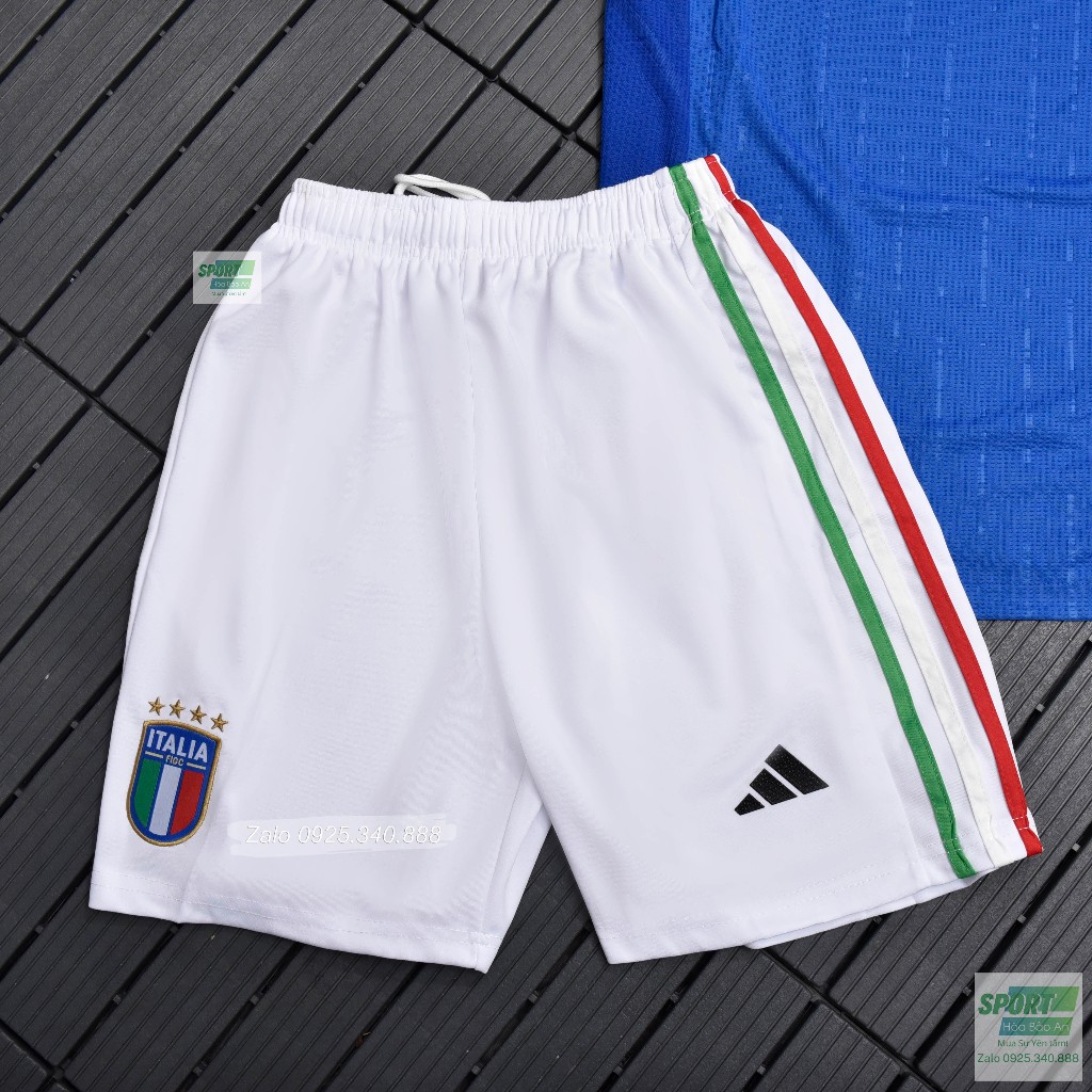 Set Bộ Bóng Đá ĐTQG Italia 2023 - Áo Đá Banh Tuyển Ý mùa giải 22/23 Vải Thái Chuẩn Áo Thi Đấu