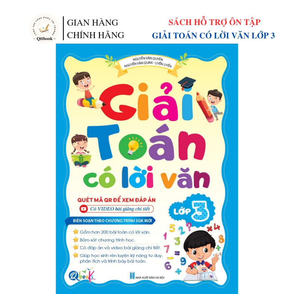 Sách - [ Lớp 3 ] - Giải toán có lời văn lớp 3