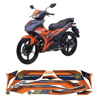Tem exciter 150 y15zr 2022 cam xanh