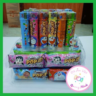  Bán sỉ hộp kẹo sô cô la sữa Pop it! Phạm Nguyên lốc 12 cây 15g và bịch 20 gói 12g thơm ngon đồ ăn vặt hot nhất 
