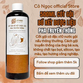500ML CỐT GỘI BỒ KẾT THẢO DƯỢC NẤU THỦ CÔ ĐẶC