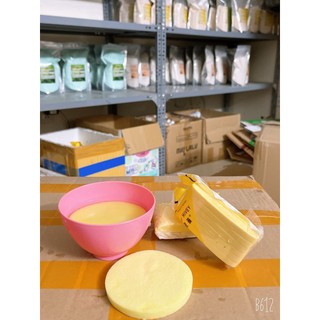 túi 12 chiếc Mút rửa mặt bọt biển rửa mặt, bông rửa mặt