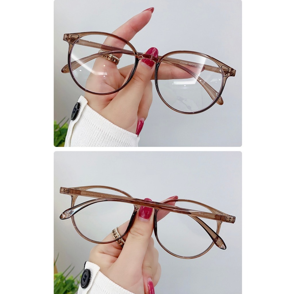 Kính cận thị có độ Tuyết Nhung chống ánh sáng xanh, gọng nhựa tròn, giành cho học sinh, sinh viên gọng nhựa - Mã Z2110 | BigBuy360 - bigbuy360.vn