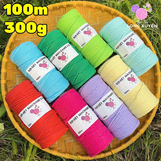  Sợi dệt thừng Macrame HUE YARN 3.0mm 