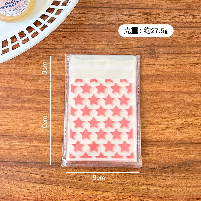 COMBO 100 TÚI BÓNG KÍNH NGÔI SAO, Túi đựng freebie, túi đựng photocard.