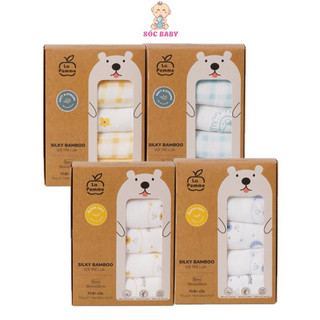 Khăn sữa sợi tre lụa Lapomme