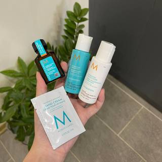 Set 4 món dưỡng tóc mini của Moroccanoil