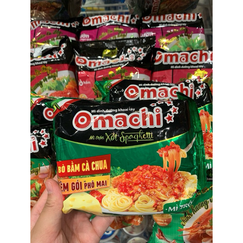 Mì omachi sốt spagheti