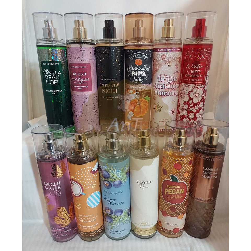 Xịt thơm cơ thể (Body mist) Bath & Body Works 236ml (full size)