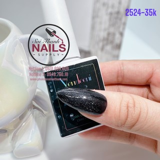 Sơn gel nhũ flash Vendeeni màu đen