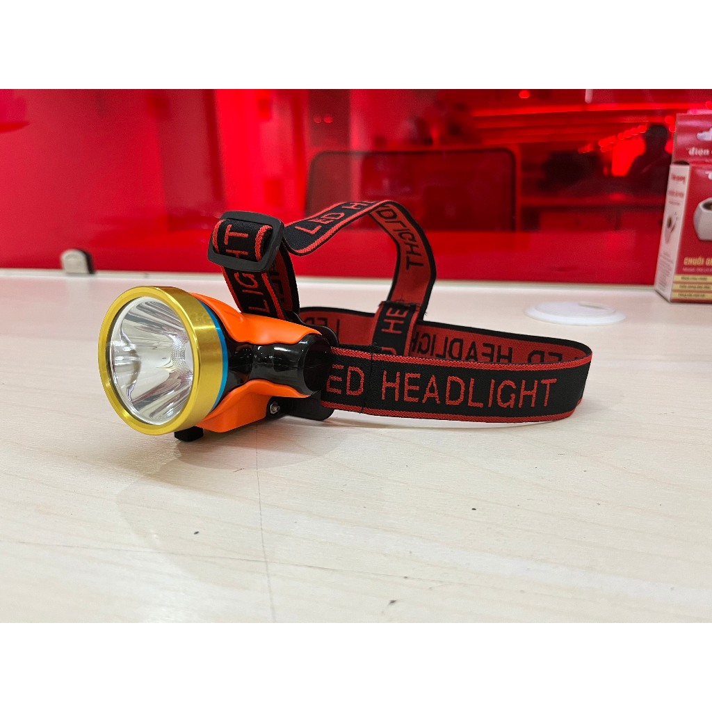 Đèn pin đội đầu cao cấp Điện Quang pin trâu 4-9h,ánh sáng vàng, trăng, bảo hành 12 tháng