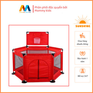Quây cũi, nhà bóng kích thước 1m3 cho bé khung ninox 304 kích thước 1m3 ( quây lục giác)