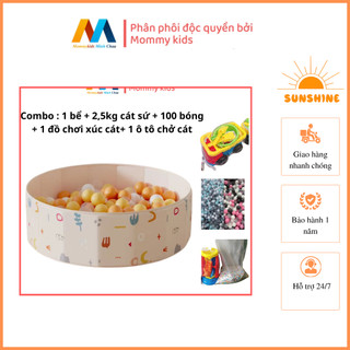 COMBO BỂ BÓNG GẤP GỌN + 300 QUẢ BÓNG CHO BÉ
