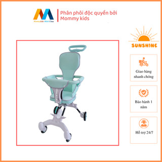XE ĐẨY ĐẢO CHIỂU GẤP GỌN MOMMYKIDS CHO BÉ MANG THEO KHI ĐI DU LỊCH TIỆN LỢI