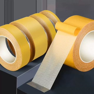 Băng keo sợi thủy tinh 2 mặt siêu bền - băng keo lưới 2 mặt dán thảm