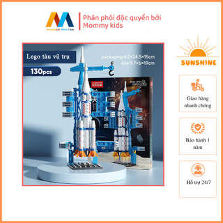 Đồ chơi lắp ráp tên lửa mô hình tàu vũ trụ size lớn 1099pcs