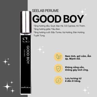 Nước hoa nam Good Boy Seelab 10ml - Nam tính Gợi cảm Tươi mát 