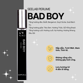  Nước hoa nam Bad Boy Seelab 10ml - Hấp dẫn Tinh tế Nam tính 