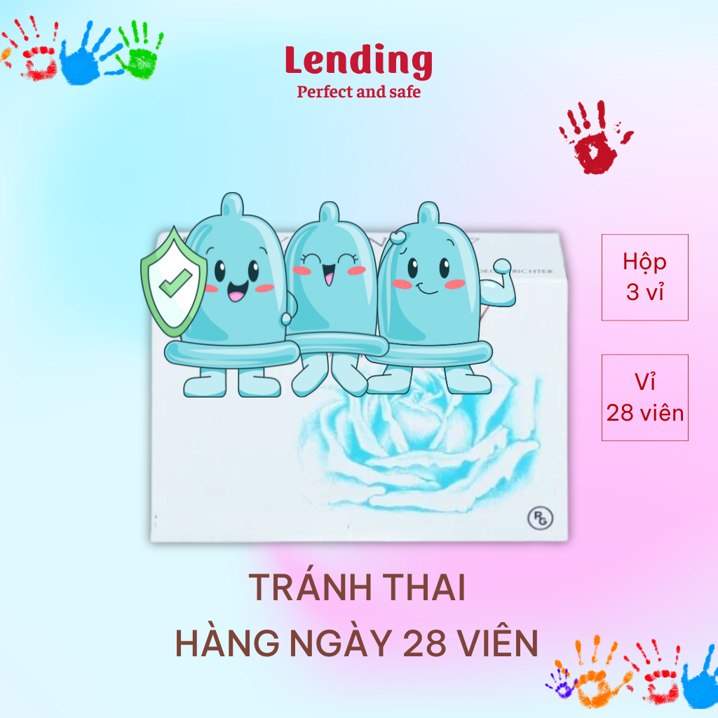 Ngưa thai hàng ngày 28 viên giúp phòng tranh mang thai ngoài ý muốn, n