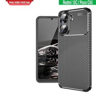 Ốp lưng Xiaomi Redmi 13C / Poco C65 vân rằn ri hiệu Auto Focus chống sốc chất đẹp cao cấp