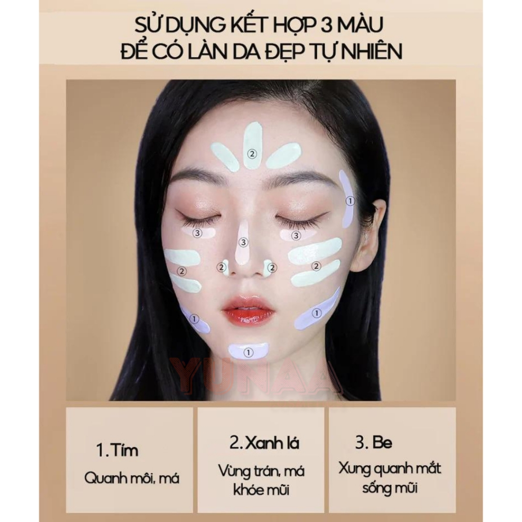 [Y085] Kem lót ZEESEA - Nội Địa Trung - Kiềm Dầu, Chống Nước | BigBuy360 - bigbuy360.vn