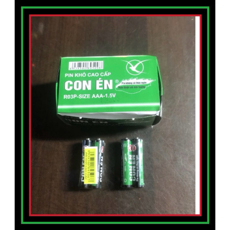 HỘP 40 VIÊN PIN ĐŨA AAA CON ÉN RO3P  - VPP QUỐC HUY