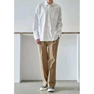 Quần kaki ống rộng baggy nam xuất hàn