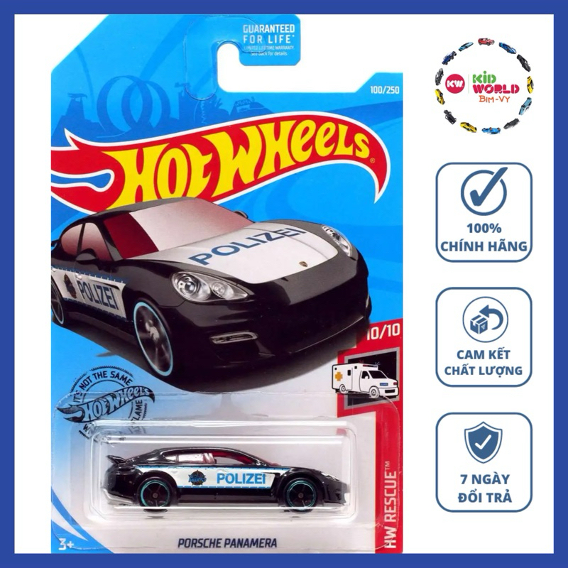 Xe mô hình Hot Wheels basic Porsche Panamera FYG20.