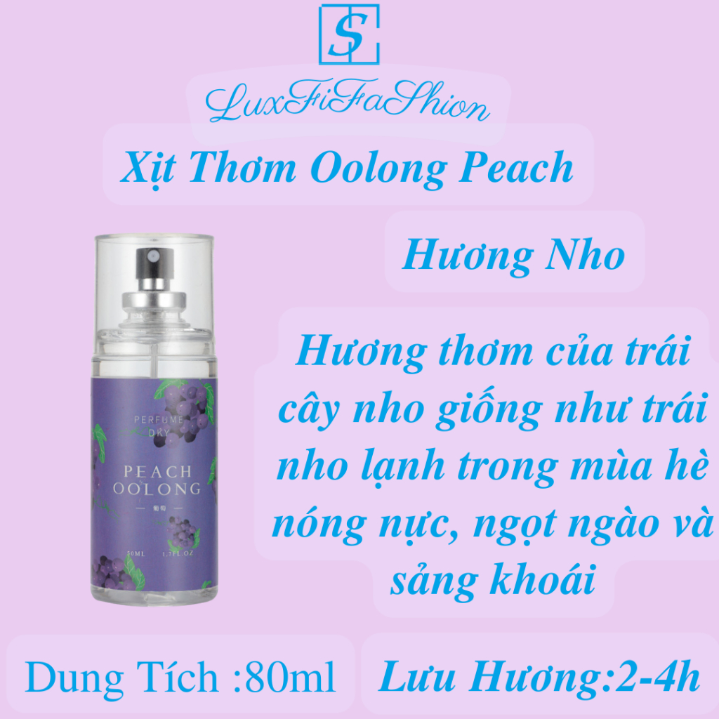 xịt thơm quần áo