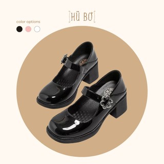 Flora Maryjane shoes - Giày da bò nữ