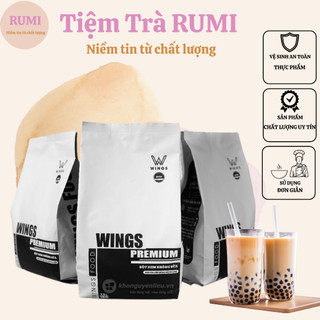 Bột sữa Wings gói 1kg bột sữa béo tôn vị trà