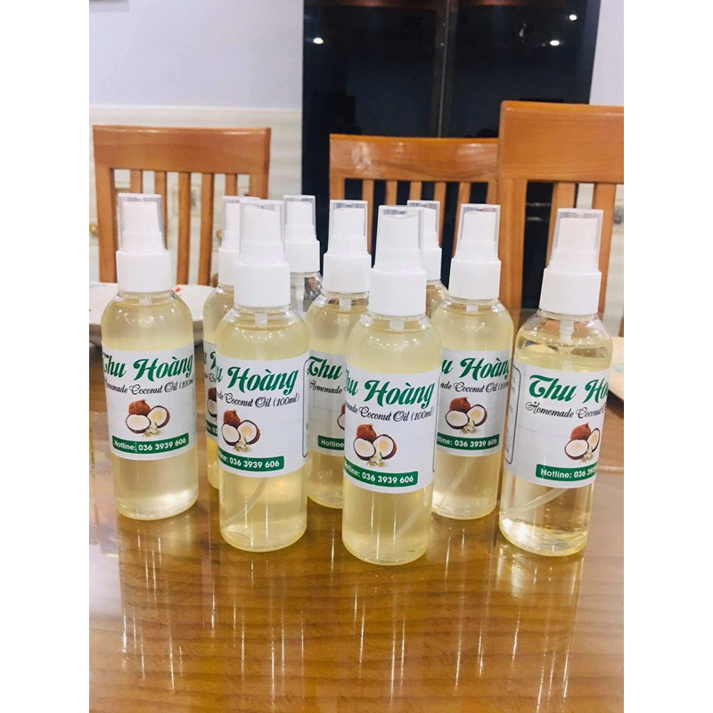 Dầu dừa thủ công nguyên chất 100%