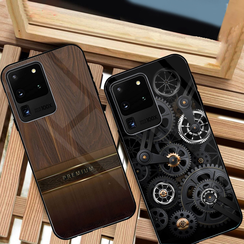 Ốp Lưng SAMSUNG GALAXY S20 ULTRA mặt kính cường lực cao cấp thiết kế riêng