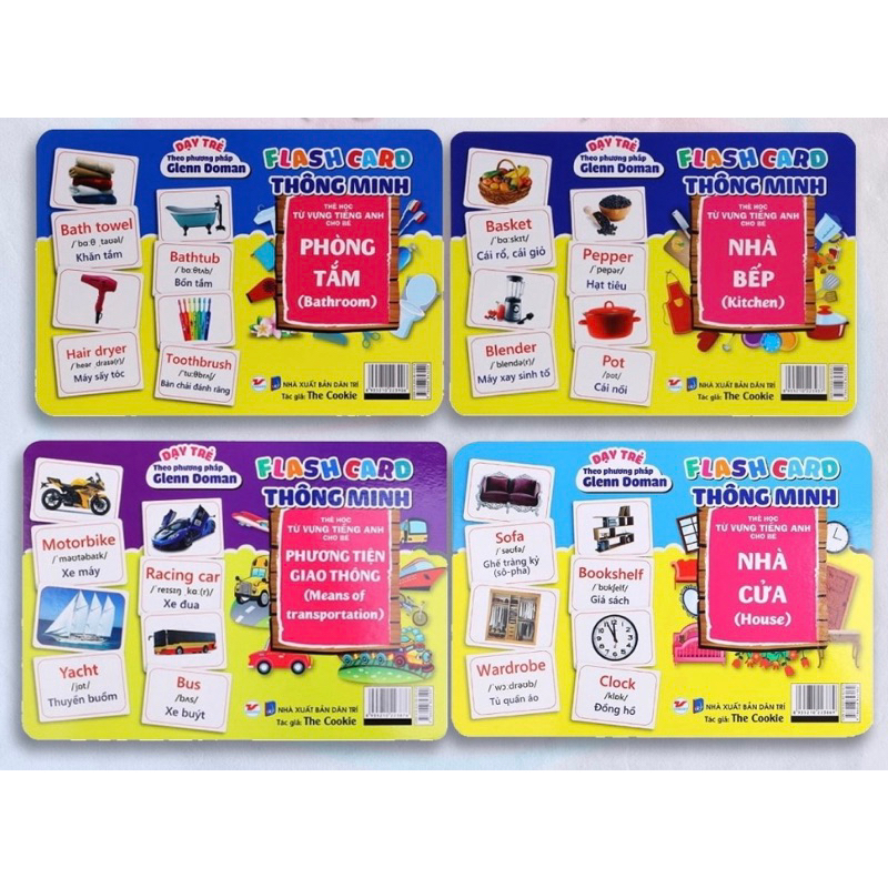 Quà chọn ngẫu nhiên 1 chủ đề tặng kèm bút chấm đọc - Flash card thông minh