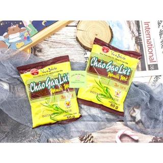 Cháo gạo lứt muối mè hỗ trợ sức khỏe gói 50g