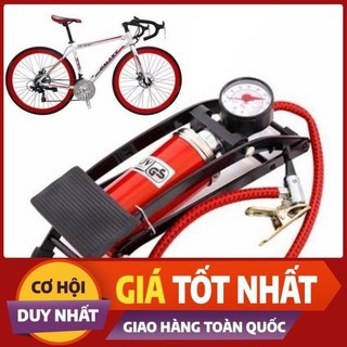 Bơm Hơi Đạp Chân Đa Năng Ô Tô, Xe Máy, Xe Đạp- Bơm Hơi Đạp Chân Mini - Bơm Xe Đạp - Bơm Xe Máy, Bơm Hơi Ô Tô