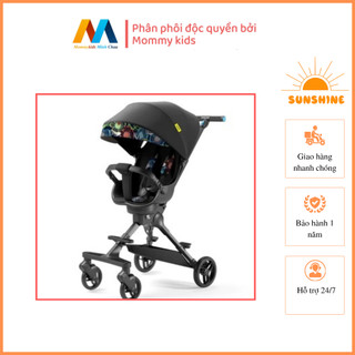 Xe đảo chiều gấp gọn cao cấp Ghế ngồi xoay 360 độ