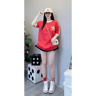 (SẴN HCM) ÁO THUN S/C ĐỎ QUỐC DÂN