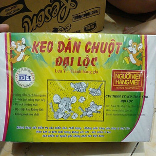 1lock 20 miếng keo dán chuột đại Lộc