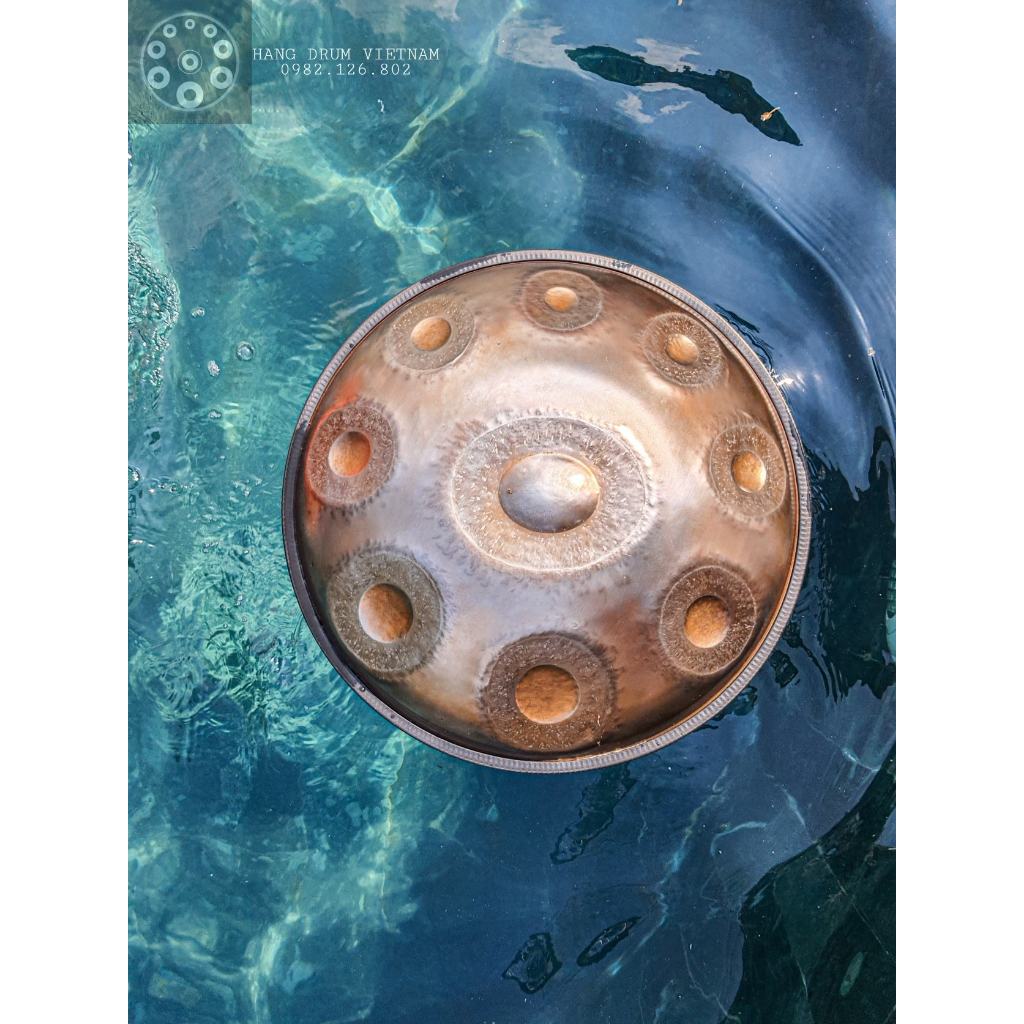 9 Notes [HANGDRUM VIETNAM] Trống hangdrum/handpan tiêu chuẩn D Kurd9 Notes