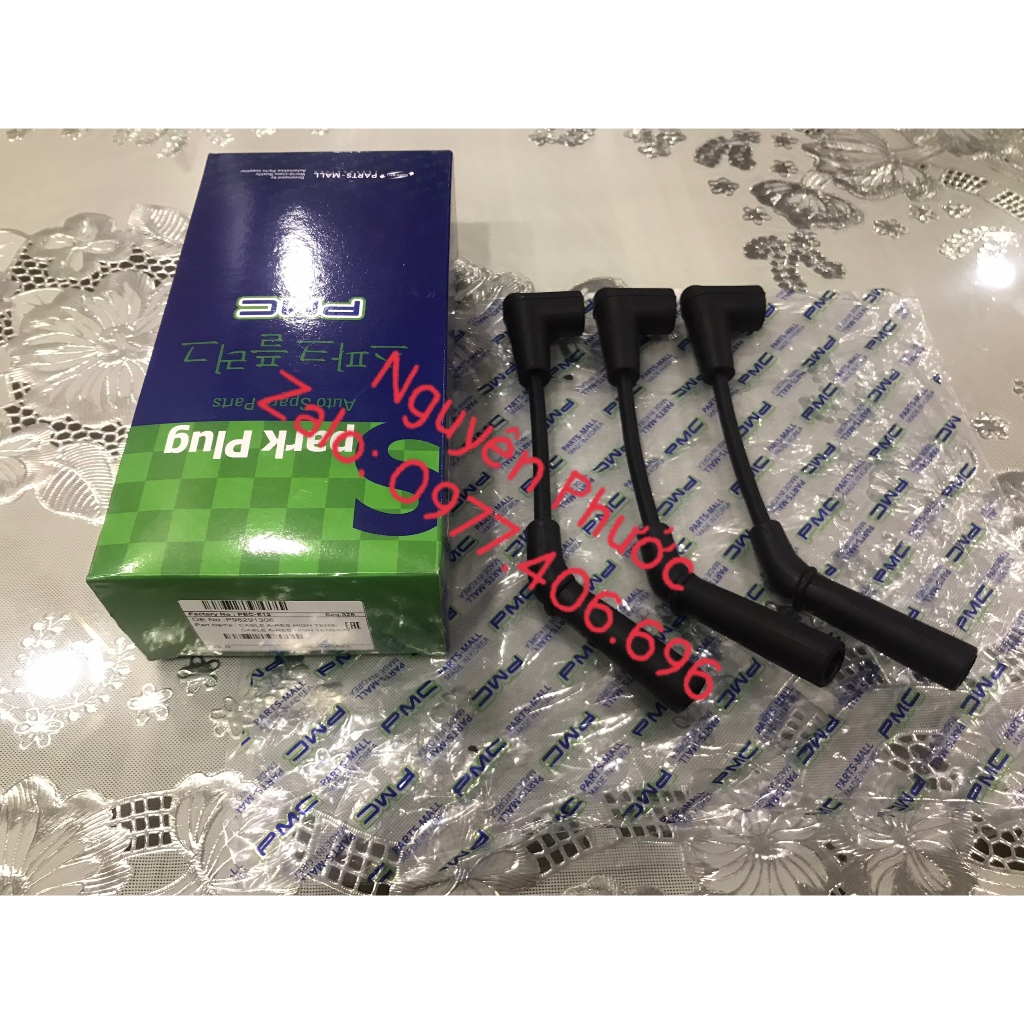 Bộ ây cao áp/ Dây phin  CHEVROLET SPARK M200 / SPARK 2008 - 2012  - Hiệu Parts Mall Korea: 96291306