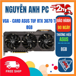 Vga asus tuf rtx 3070ti 8gb đã sử dụng - bh 3 tháng