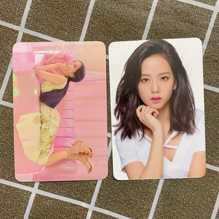 Photocard thẻ ảnh Jisoo Blackpink Mise en scene Hello Bubble chính hãng