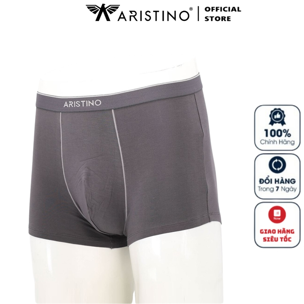 Quần Lót Nam Boxer Sịp Nam ARISTINO ABX1605 Quần Xì Đùi Chất Liệu Sợi Tre Mềm Mại Thoáng Mát Dễ Chịu